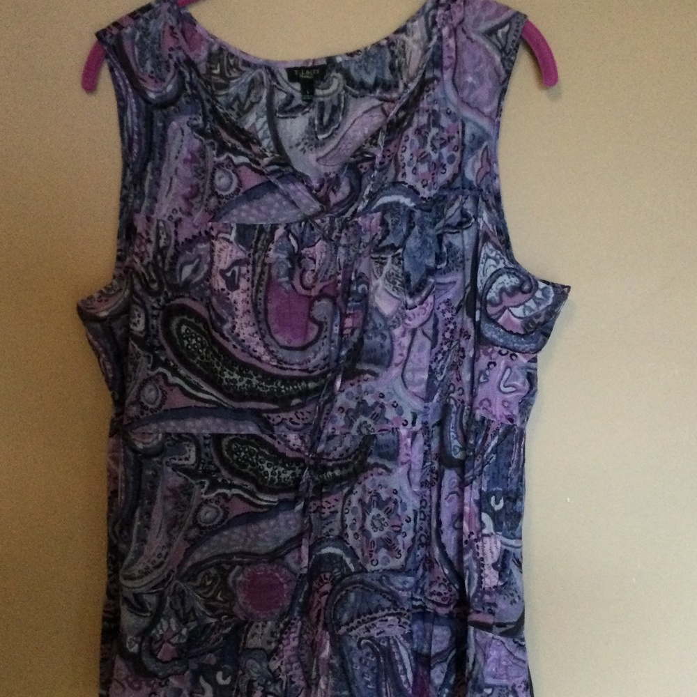 Boho sleeveless top